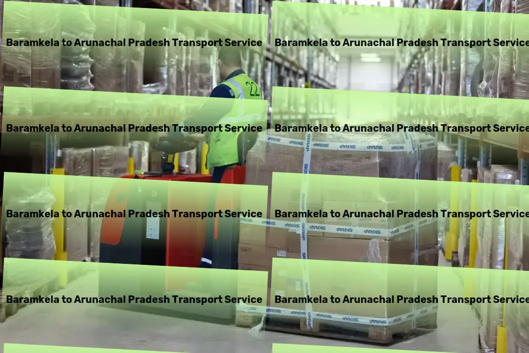 Baramkela to Arunachal Pradesh Luggage Courier Fast package logistics